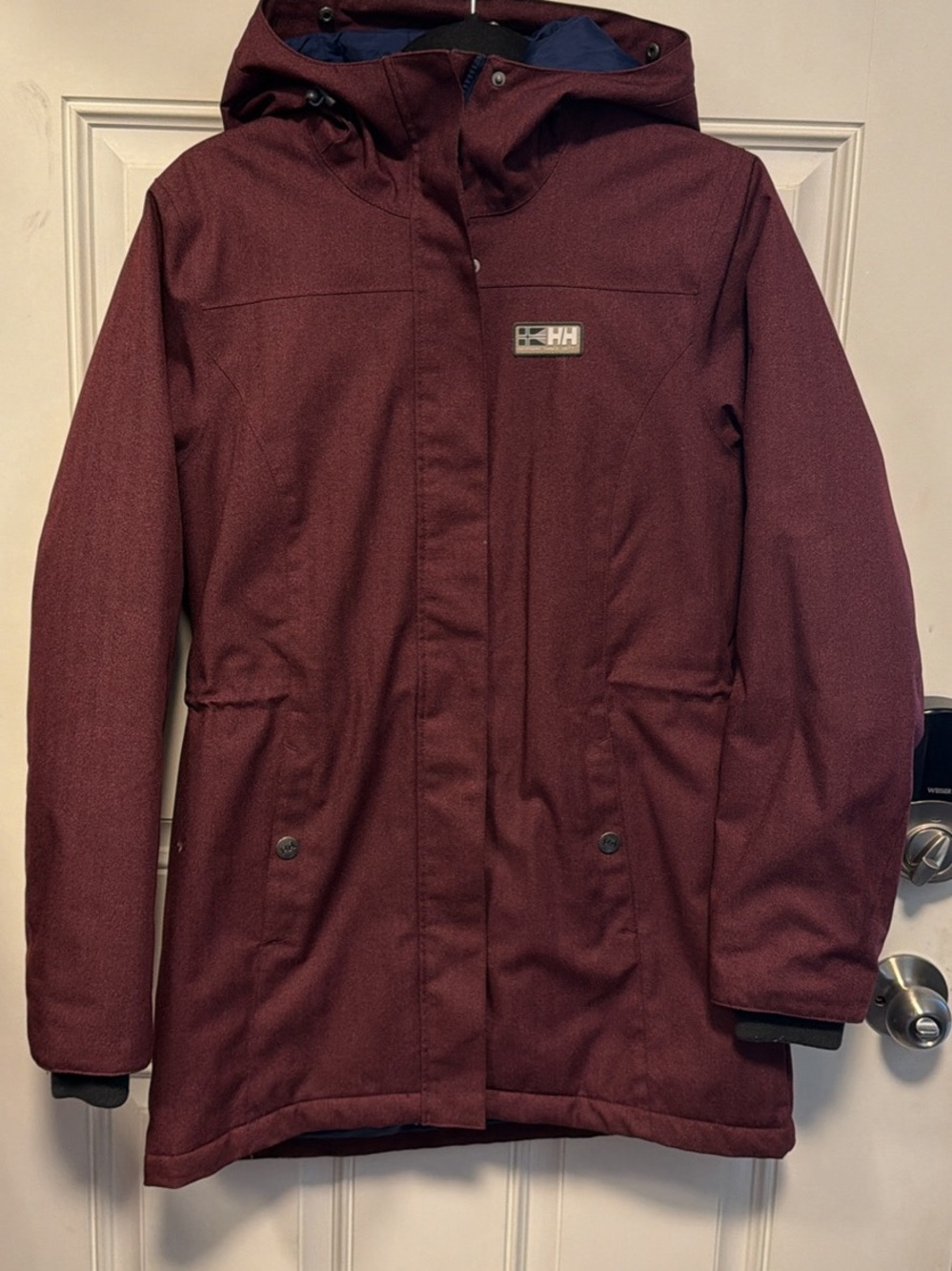 Helly Hansen Women’s Maroon Hooded Jacket